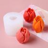 New Rose Silicon 3D Soap Mold Cake Decoration Manual Resin Clay Candle Mould