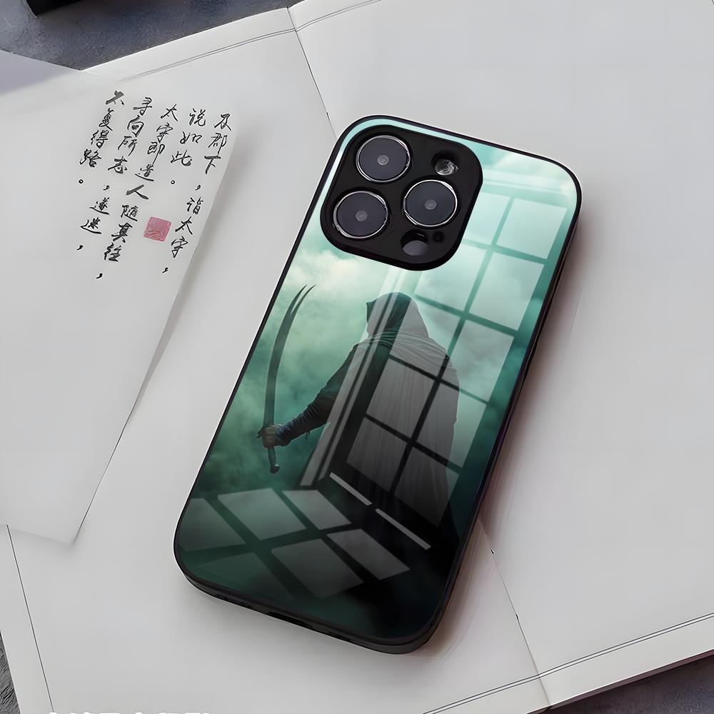 Чехол для телефона Шиитский Али Имам Хусейн Для IPhone 17 Air 16 E Pro Max 15 14 13 Mini 12 Pro 11 Max Plus Черная Стеклянная Крышка