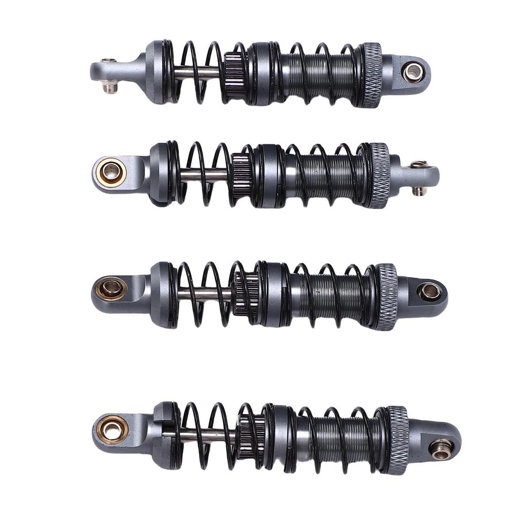 4PCS 70mm RC Set Double Stage Spring Alloy RC Shock Damper Absorber for 1/10 RC Cars