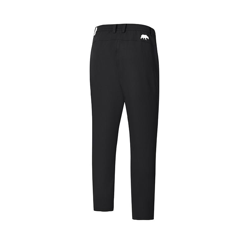 New FILA Casual Pants Men's Pitch Black A11M447810FBK