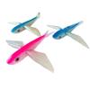 Ready Stock  Weiyu 21cm PVC Artificial Bait Flying Fish Soft Plastic Fishing Lures Teaser Saltwater & Freshwater Tackle.