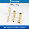 NITTO Brass Fittings: 10, 20, 30, 40 PM, SM, PH, SH, PF, SF