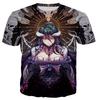 Overlord Anime T-Shirts Albedo Sexy Girl 3D Print Streetwear Men Women Fashion Oversized T Shirt Harajuku Tees Tops Clothes