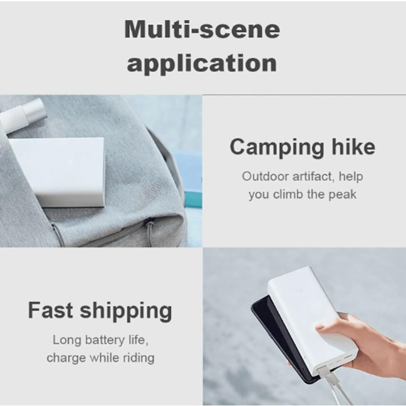 Xiaomi Mi Powerbank 3 30000 мАч Тип C 18 Вт Быстрая зарядка