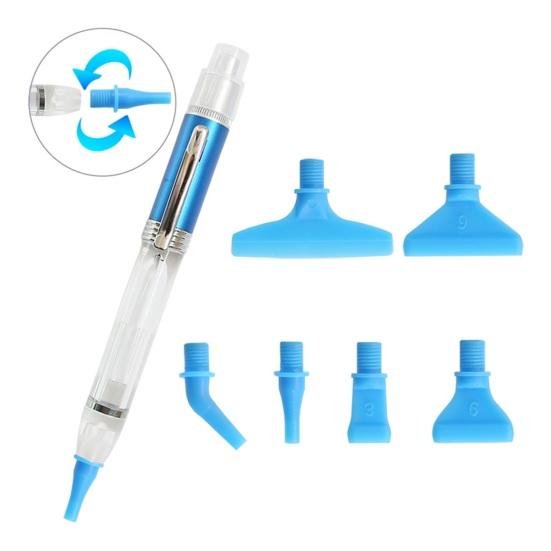 1 комплект, ручка для дрели, светодиодная лампа, набор ручек для рисования со стразами, эргономичная ручка для рисования своими руками со сменными наконечниками для дома