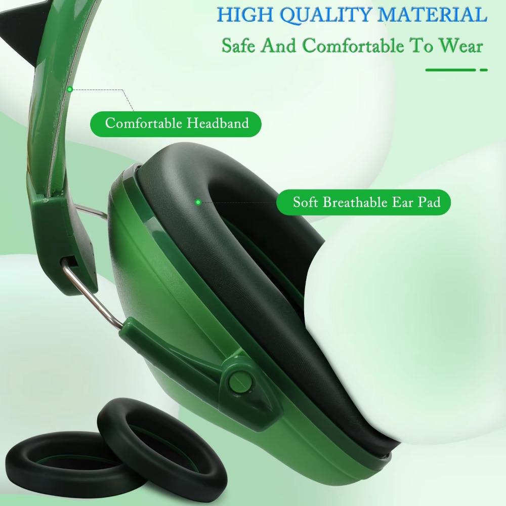 Розовые кошачьи ушки Защитные наушники Шумоподавляющие защитные наушники Шумоподавляющие наушники для детей