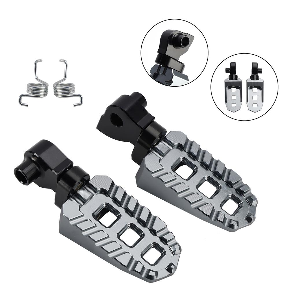 Front Footrests Foot Pegs Fit for YAMAHA Tenere 700 XTZ700 YZ250X YZ125X 19-24