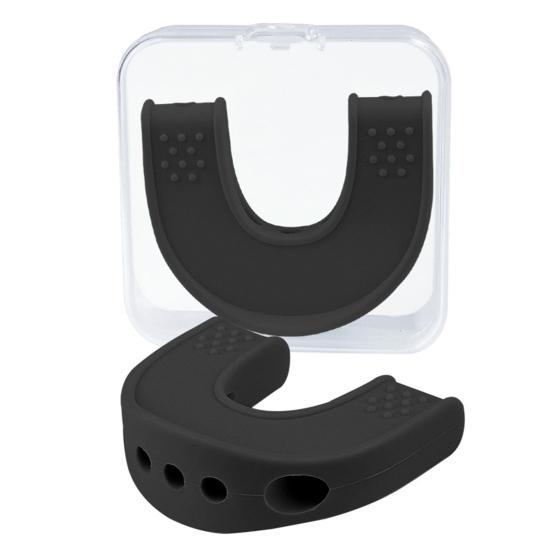 Силиконовый тренажер для челюсти U-образной формы, портативный, для мужчин и женщин, для моделирования мышц лица, укрепления челюстной кости, тренажер для коррекции линии подбородка, тоник для похудения лица