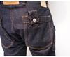 Kojima Jeans 13 унций Широкие джинсы карго Сделано в One Мужские брюки, Япония, Стирка, RNB-1127W-Индиго-42