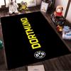 DORTMUND Football Club Logo Rug Non-slip Rug Suitable for Living Room and Bedroom Sofas