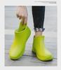 2025 Мужские водонепроницаемые низкие модные резиновые сапоги: Нескользящий и легкий для использования на улице и на кухне