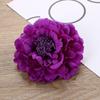 11cm Korean Fabric Rose Flower Brooches for Women Elegant Corsage Scarf Buckle Shirt Collar Pins Fashion Jewelry Wedding Brooch