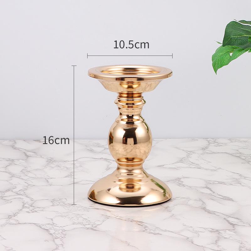 Скандинавский кованый железный подсвечник в форме тыквы с одной головкой, украшение для свадеб и романтической атмосферы