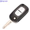 Jingyuqin 2/3 Buttons Remote Flip Folding Car Key Shell Case Fob Uncut Blade For Renault Clio 3 Megane 3 Kangoo Modus