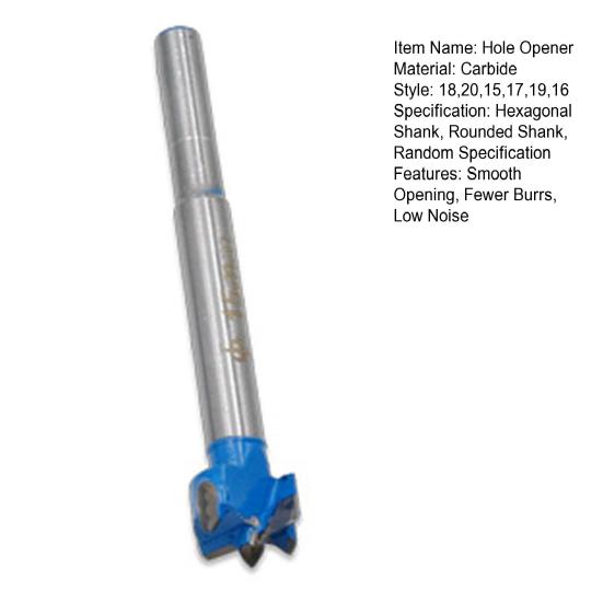 Резчик для отверстий Легко носить с собой Низкий уровень шума Плавное открытие Точное позиционирование Конструкция с тремя лезвиями Деревообработка Кольцевая пила Столярные принадлежности