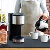 Coffee Mat - Coffee Bar Mat for Countertops | Coffee Bar Accessories Fit Under Coffee Maker Machine | Absorbent Hide Stain Rubbe