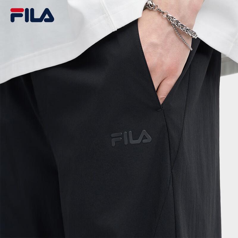 Fila Мужские летние удобные прохладные плетеные брюки