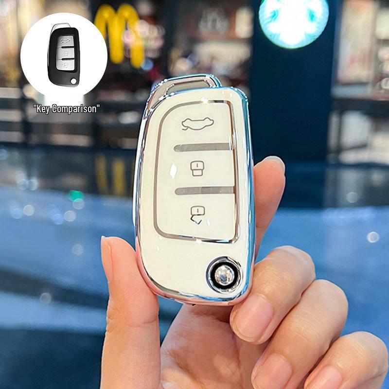 Складной чехол для ключа Geely для Vision X3, King Kong, Emgrand GL, Panda S1, Boyue X1, Xingrui, Binrui.
