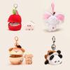 Charming Plush Animal Keychain With Unique Transforming Features Ideal For Cute Accessories