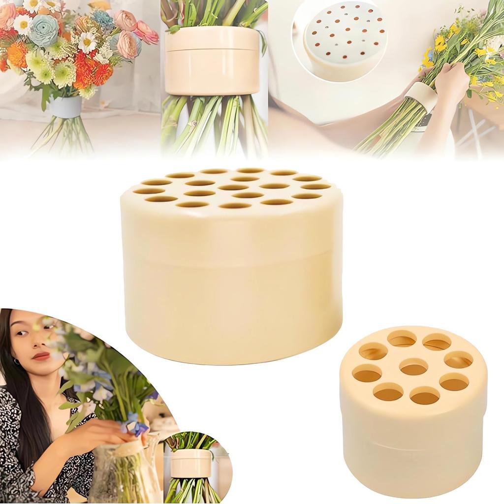 MIT Spiral Ikebana Stem Holder Spiral Stem Holder for Vase Flower Arrangement Built-in Spiral Designed Bouquet Holder Floral Art Accessory