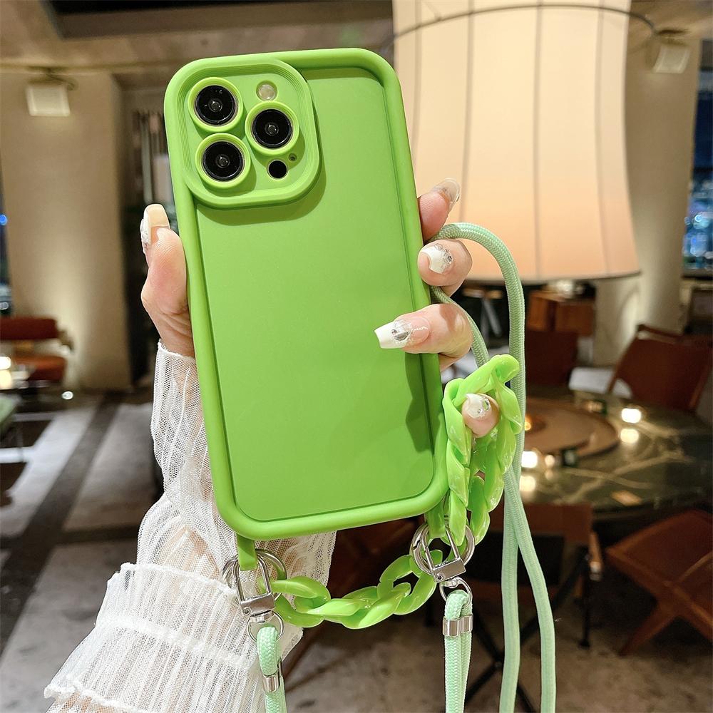 Роскошный ремешок на запястье из мраморного янтаря, чехол-шнурок для iPhone 16, 14, 11, 12, 13, 15, Pro Max, X, XS, XR, 7, 8, Plus, SE, мягкий чехол-цепочка