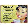 Metal Sign Coffee Tin Sign Posters Wall Decorations Vintage Cafe Retro Club Pub Bar Painting Home Decor Friends Wall Art Plaque