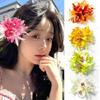 Flower Hair Accessories for Women Floral Hair Clip Party Hairpin Barrette for Brides Students And Professionals