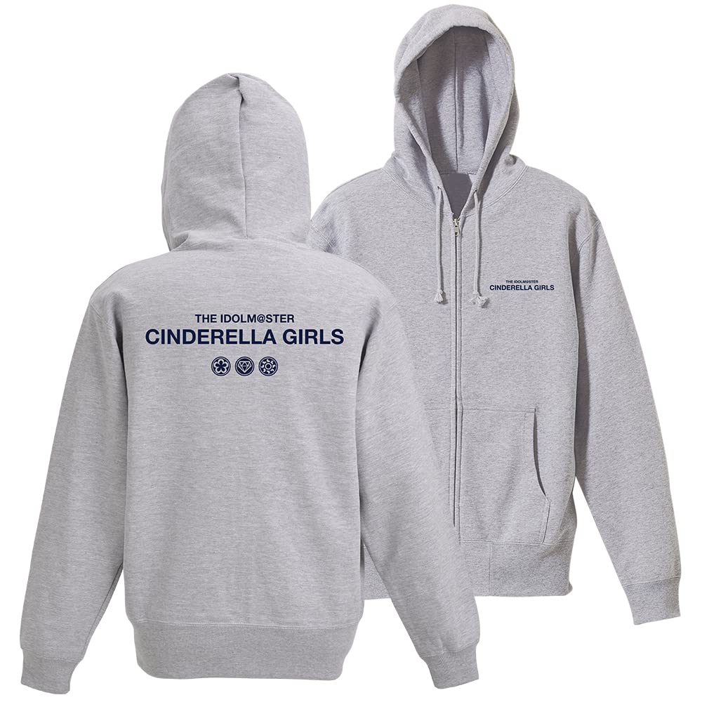 2D Cospa The Idolmaster Cinderella Girls The Idolmaster Cinderella Girls Zip Parka MIX GRAY размер L