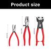 10PCS Heavy Duty Glass Cutter Kit Includes Running Breaking Pliers Oil Feed Tool For Cutting On Tile Mirror Projects