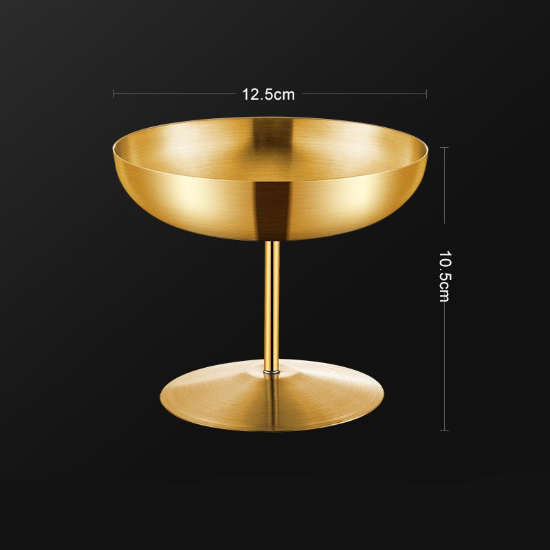 304 Stainless Steel Martini Cups Cocktail Glass Ice Cream Dessert Goblet Drink Champagne Metal Wine Cup Restaurant Bar Utensils