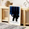 Plakat abstrakcja soulages