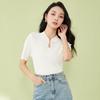 Women's New Chinese Style Short-Sleeved Knit Top