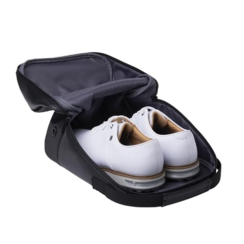 Роскошная сумка для обуви FootJoy, Черная, Унисекс, Ш23 x Г14.5 x В30 см (FA25SCSC, FA25SCSC-0)