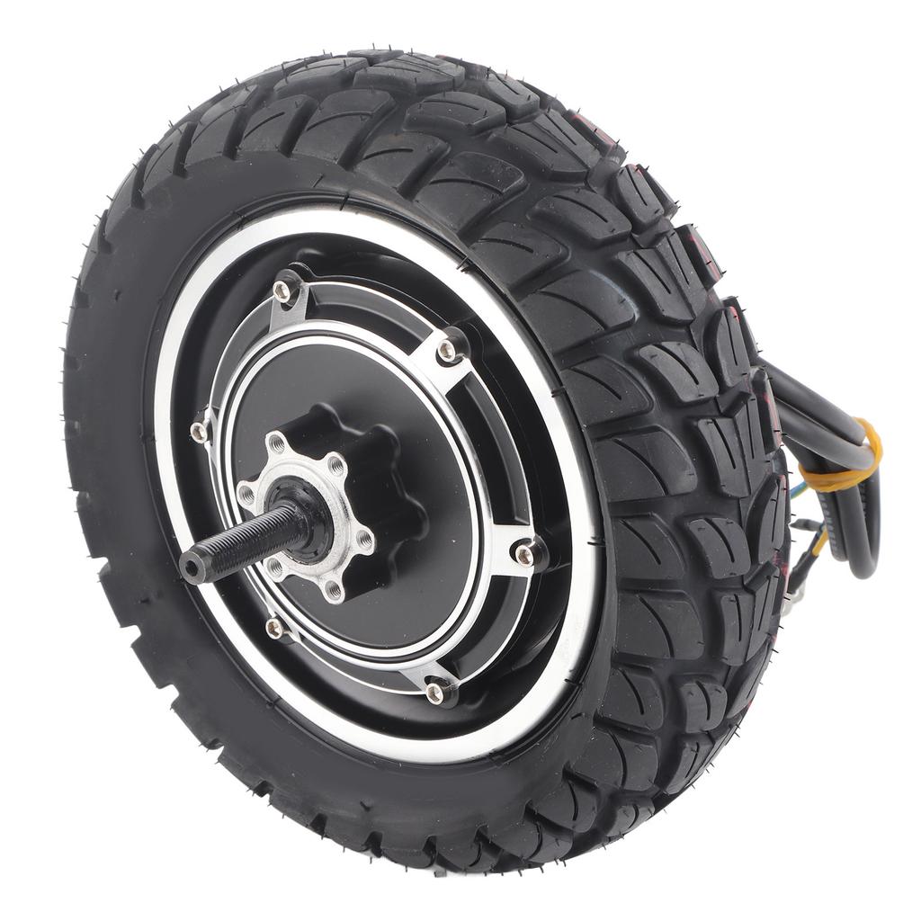 10-дюймовое колесо для электросамоката, мотор-колесо, аксессуар для замены для электромотоцикла, электровелосипеда 36–60 В