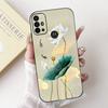 Чехол для телефона Motorola Moto G10 G20 G30 G40 Fusion G50 G60 Задняя крышка Мягкий матовый силикон Тонкий Funda Милый панда кролик цветок