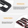 Fit for Hummer H2 2003-2009 Door Handle Cover, ABS Exterior Door Handle Protector Trim Frame Cover, 4PCS (Matte Black)