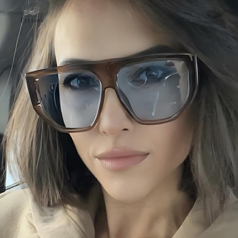 Square Large Size Men'S Sunglasses Retro Women Suneyeglass Sunscreen Luxury Replica Sunglasses For Men