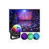 Яркий мини сценический магический диско-шар с вращающимся RGB DJ Party светодиодным светом