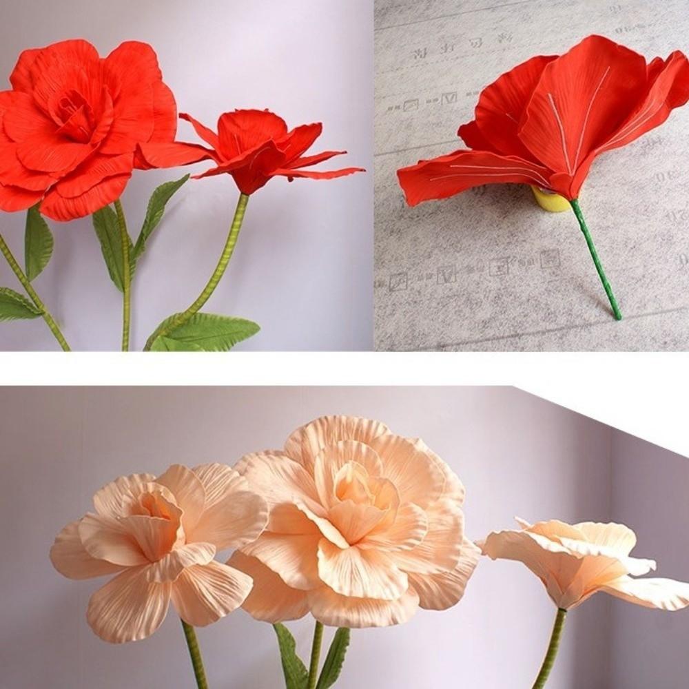 Giant Size Simulation Flowers Branch 30/40/50cm Wedding Backdrop Decoration Stage Party