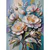 Frameless Diy Pearl Painting 5d Bouquet Pattern Painting Kit Suitable For Home Living Room Bedroom And Other Wall Decoration Art Paintings