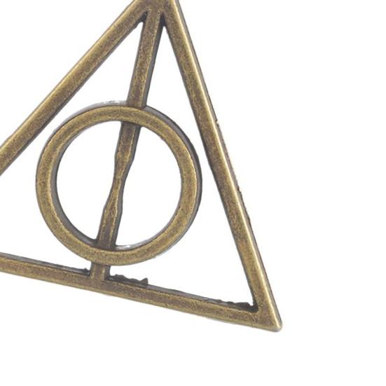 Ожерелье Полый треугольный кулон Изысканные аксессуары Винтажная цепочка для свитера