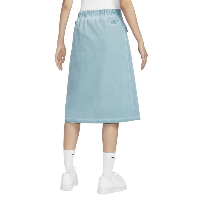 Nike SPORTSWEAR TECH PACK FW/AW24 NAI KE Skirt Women's Denim Royal Blue HQ0895-464