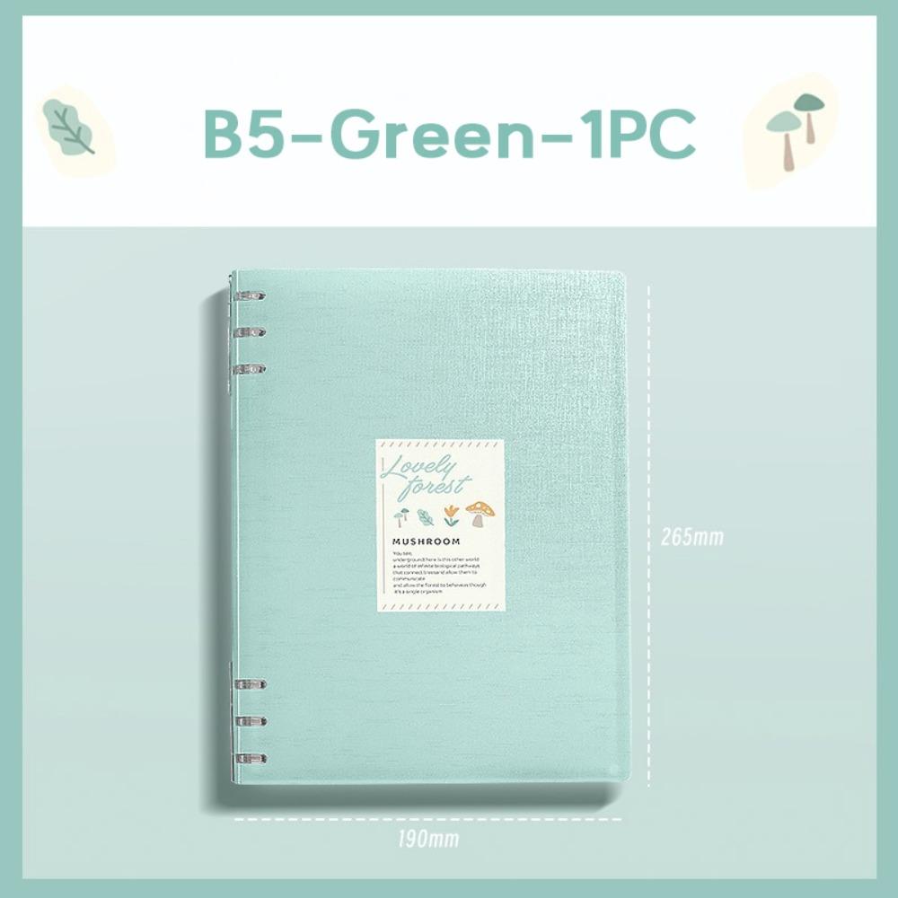 Detachable Binder Ring Writing Notepad A5/B5 Hand Account Book High Quality Diary Book Gift