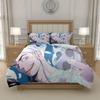 R-Roronoa Z-Zoro O-One P-Piece Anime Duvet Cover and Pillowcase Set Breathable Polyester Kids Room Gift 200x200 200x220 155x220, US UK AU Sizes