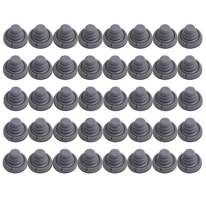 40-1 шт. Подушка амортизатора двери автомобиля, силиконовая прокладка, звукоизоляционная накладка для багажника, утолщенные противоударные аксессуары для защелки