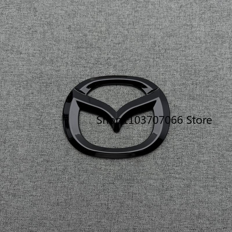 Для 2020 21 22 23 24 года MAZDA3 AXELA Седан и Хэтчбек Черный Логотип Эмблема Автомобиля Передняя Задняя Багажник Значок Наклейка MAZDA3 Аксессуар