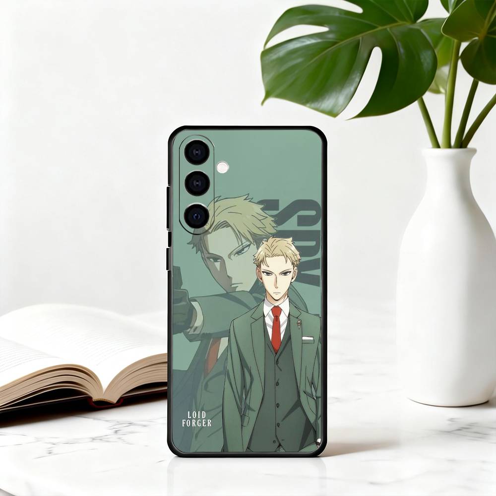Handsome cute SpyxF-Family-es Phone Case For Samsung Galaxy A73,A72,A71,A70,A53,A52,A51,Others Soft Black Cover