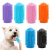 4/6Pcs Pet Toothbrush Effective Gentle Dog Dental Care Toothbrush Teeth Cleaning Cat Finger Toothbrush Pet Supplies