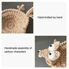 Вязаный подстаканник-белка, Забавные подставки под кружку с белкой, Милые ручные коврики-животные под чашку, Декоративный коврик под кружку для напитков, Подарок для любителей животных