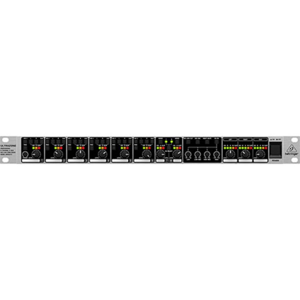 Behringer Analog Mixer Rack for Equipment 8ch 3 Zone ULTRAZONE ZMX8210